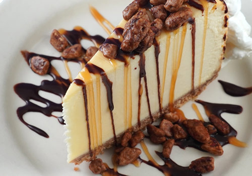 Turtle Cheesecake | Desserts, Kids & Beverage Menu @ Riverfront Seafood Company in Kingsport, TN